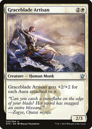 Graceblade Artisan [DTK/20] 2015 Magic: The Gathering