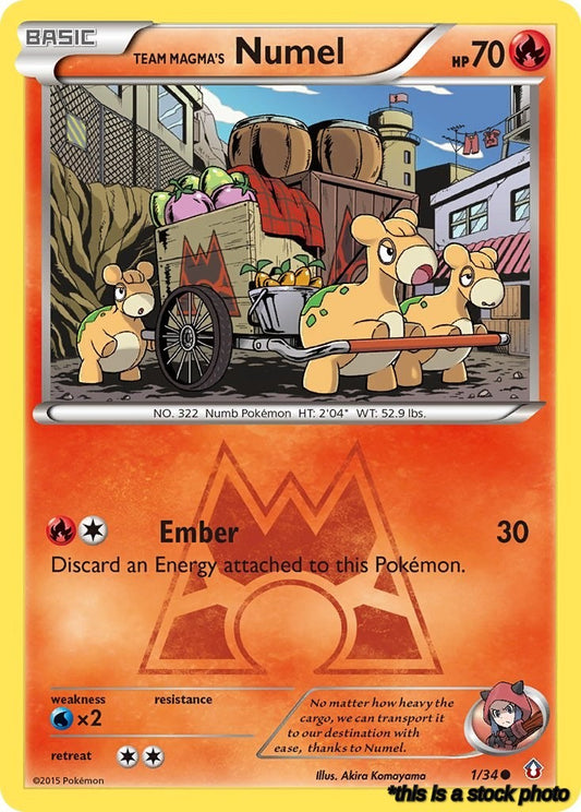 Team Magma's Numel