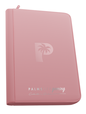 Palms Off Gaming | Collector's Series 9 Pocket Zip Binder - Pink