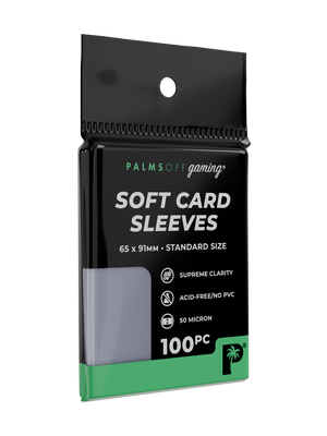Palms Off Gaming | Soft Card Sleeves - Standard Size - 100pc