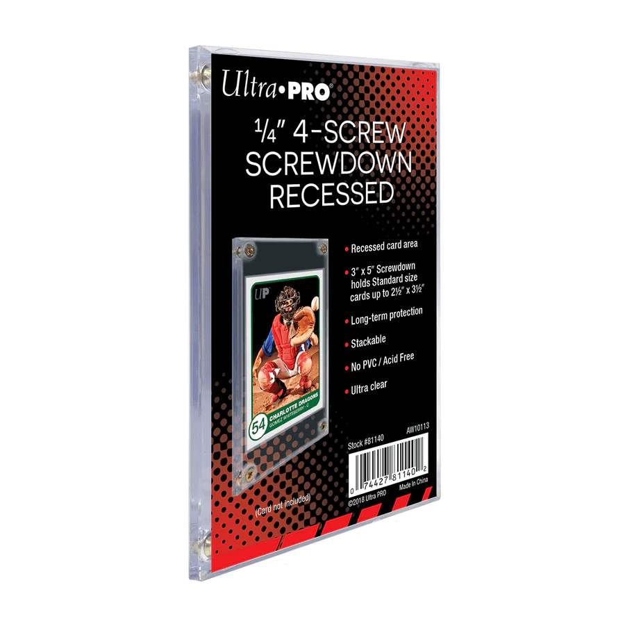 Ultra Pro | 1/4 4-Screw Screwdown Recessed Holder