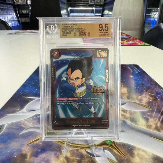 Vegeta (Mini): DA FB05-018 (UC) - Judge Pack 04 Event Judge Promo