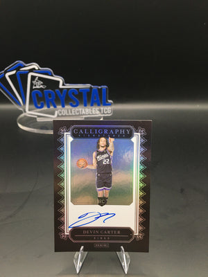 Devin Carter – 2023-24 Panini Calligraphy Signatures Rookie Autograph