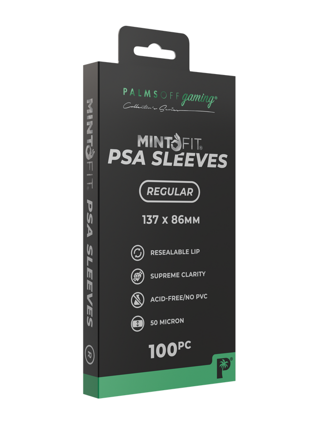 MintFit PSA Graded Card Sleeves | Regular 100pc