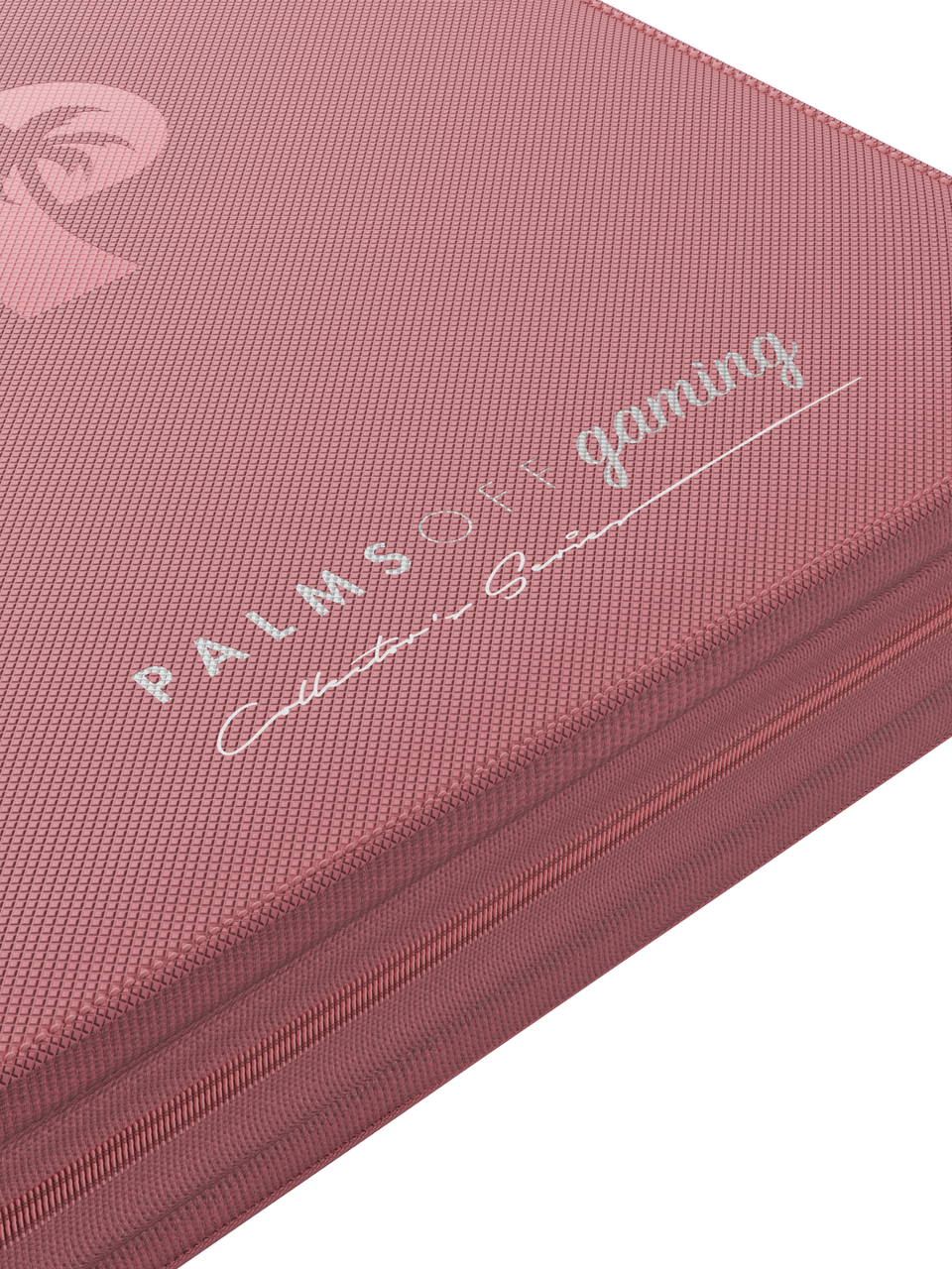 Palms Off Gaming | Collector's Series Top Loader Zip Binder - 4 Pocket - Pink