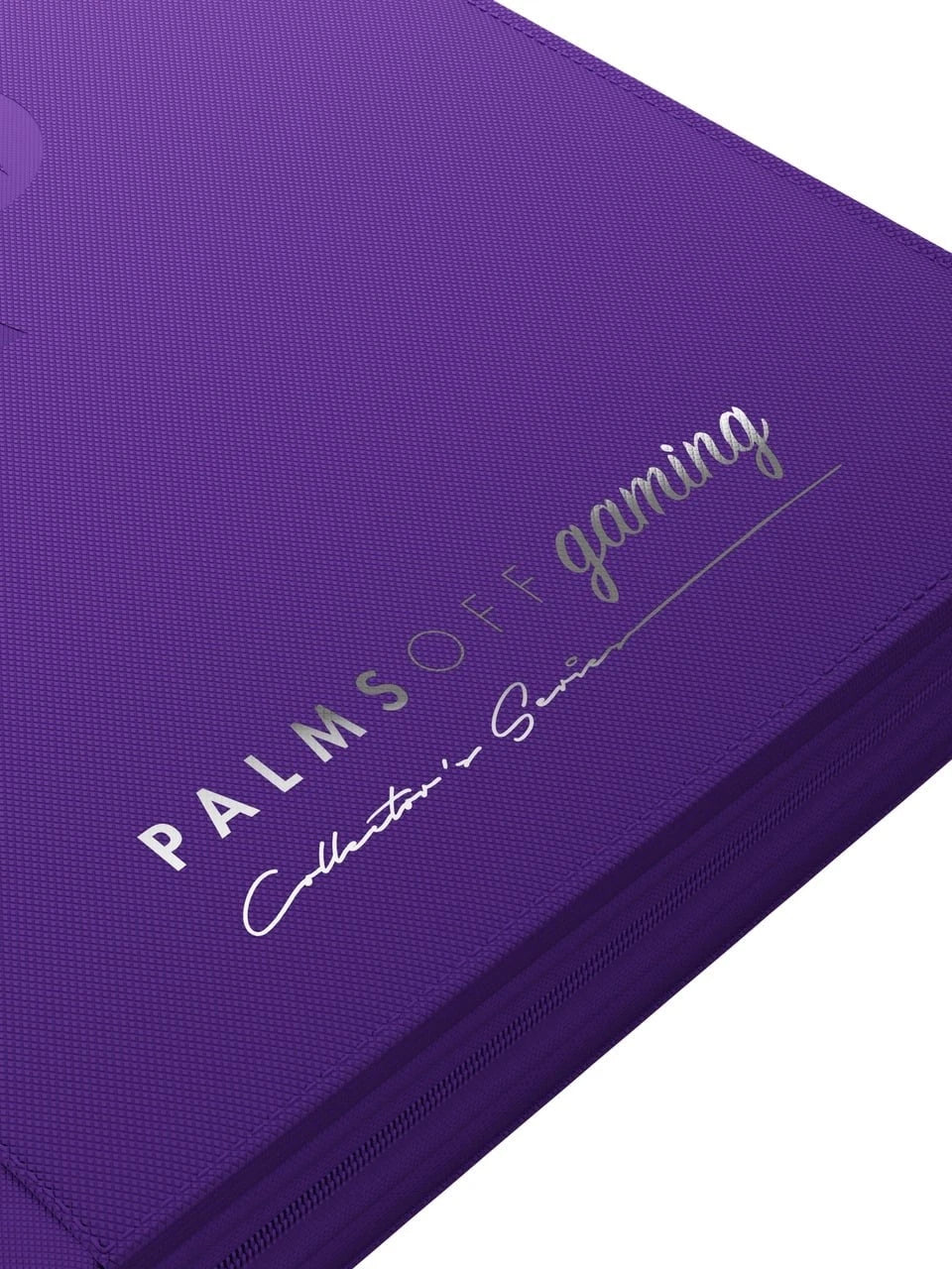 Palms Off Gaming | Collector's Series 9 Pocket Zip Binder - Purple