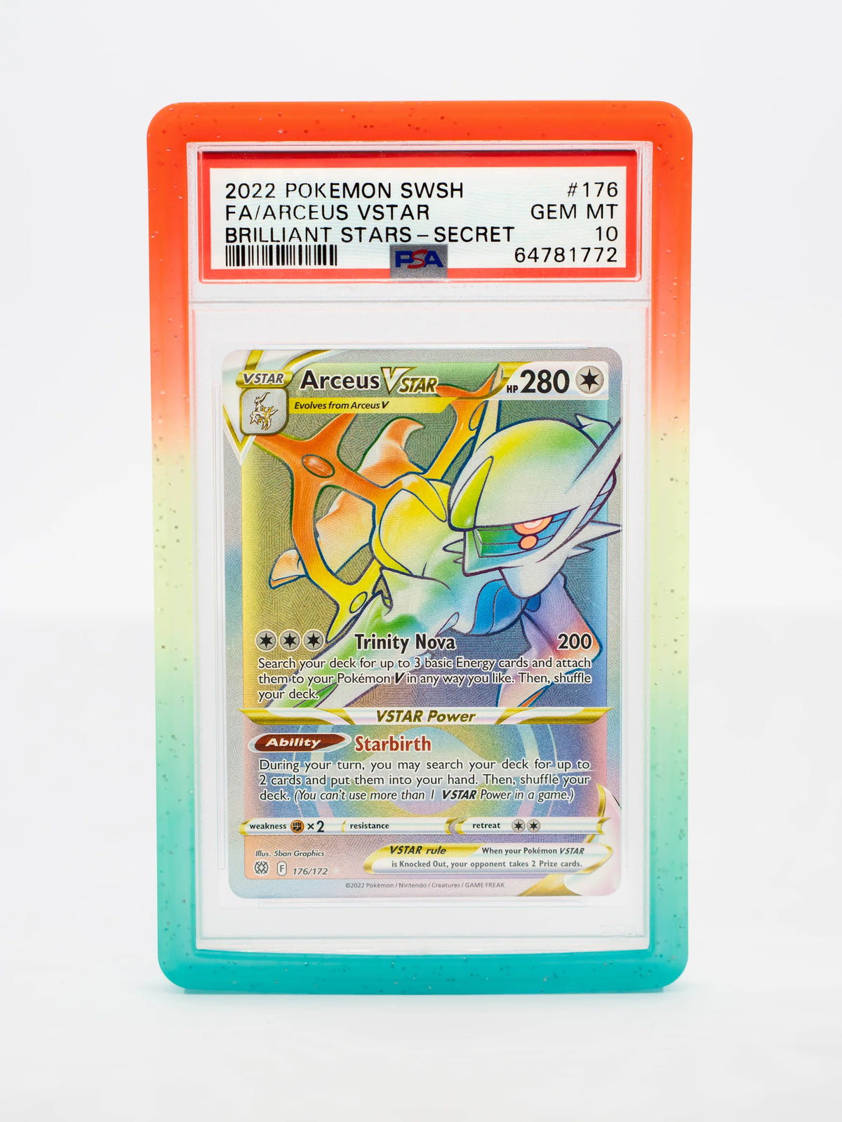 Guardian Bumper - Gradient Series - PSA Style | Rainbow Aura