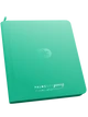 Palms Off Gaming | Collector's Series 12 Pocket Zip Binder | Turquoise