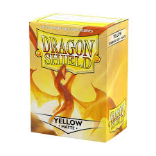 Dragon Shield: Sleeves – Matte – Yellow