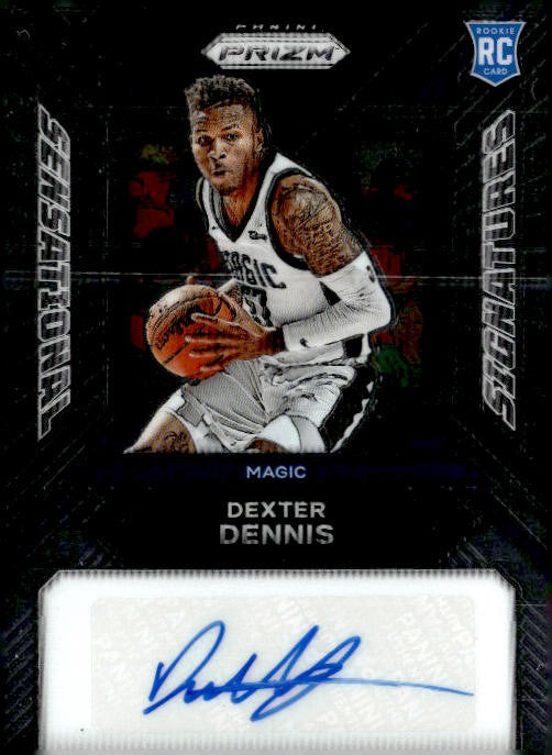 Dexter Dennis 2023-24 Panini Prizm Sensational Signatures RC Auto #SS-XT Orlando Magic