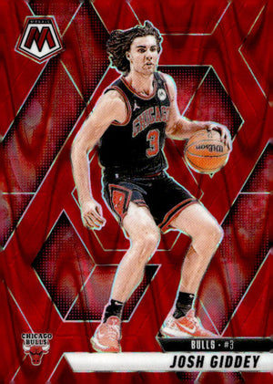 Josh Giddey 2024-25 Panini Mosaic Basketball Prizm #71 /299 - Chicago Bulls