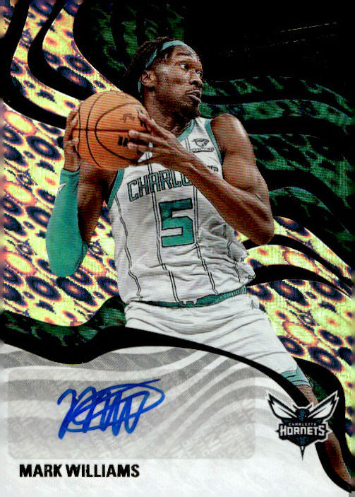 Mark Williams 2024-25 Panini Revolution Basketball Rookie Signatures #RS-MAK - Charlotte Hornets