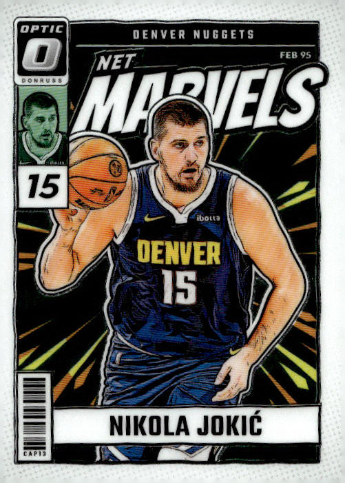 Nikola Jokić 2024-25 Panini Donruss Optic Basketball Net Marvels #21 - Denver Nuggets