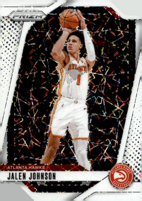 Jalen Johnson 2024-25 Panini Prizm Basketball #120 Mojo 198/275 - Atlanta Hawks