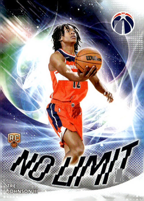 Tre Johnson III - 2025 Topps No Limit Rookie Card NL-6