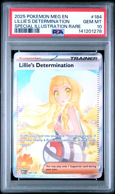 Lillie's Determination PSA 10 Special Illustration Rare