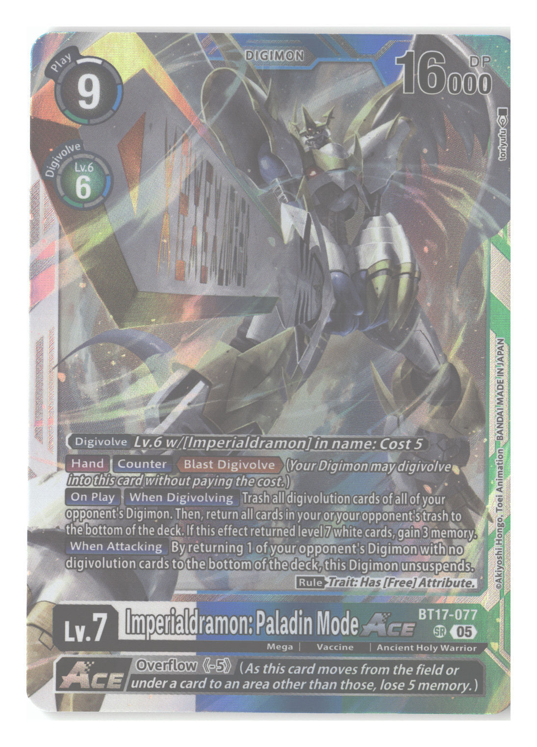 Imperialdramon: Paladin Mode ACE
