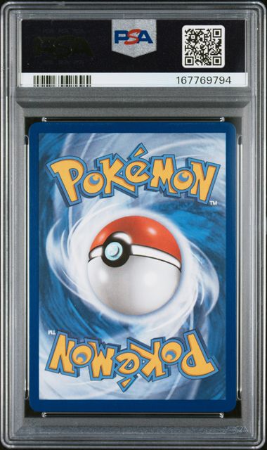 Psyduck Illustration Rare #226/217 PSA 9 - Back