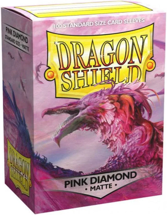 Dragon Shield: Sleeves – Matte – Pink Diamond